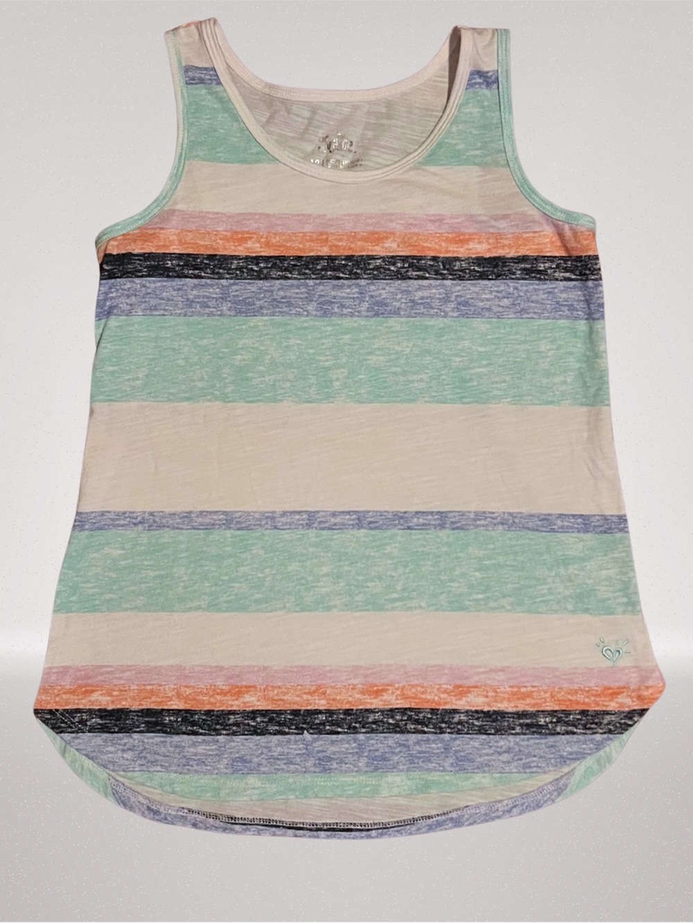 Justice Girls Striped Tank Top – Size 12